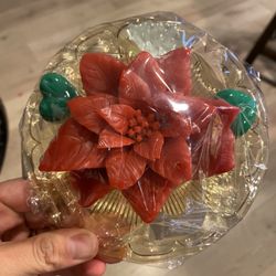 Christmas Poinsettia Soaps 