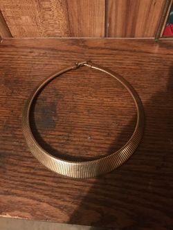 Women’s gold necklace