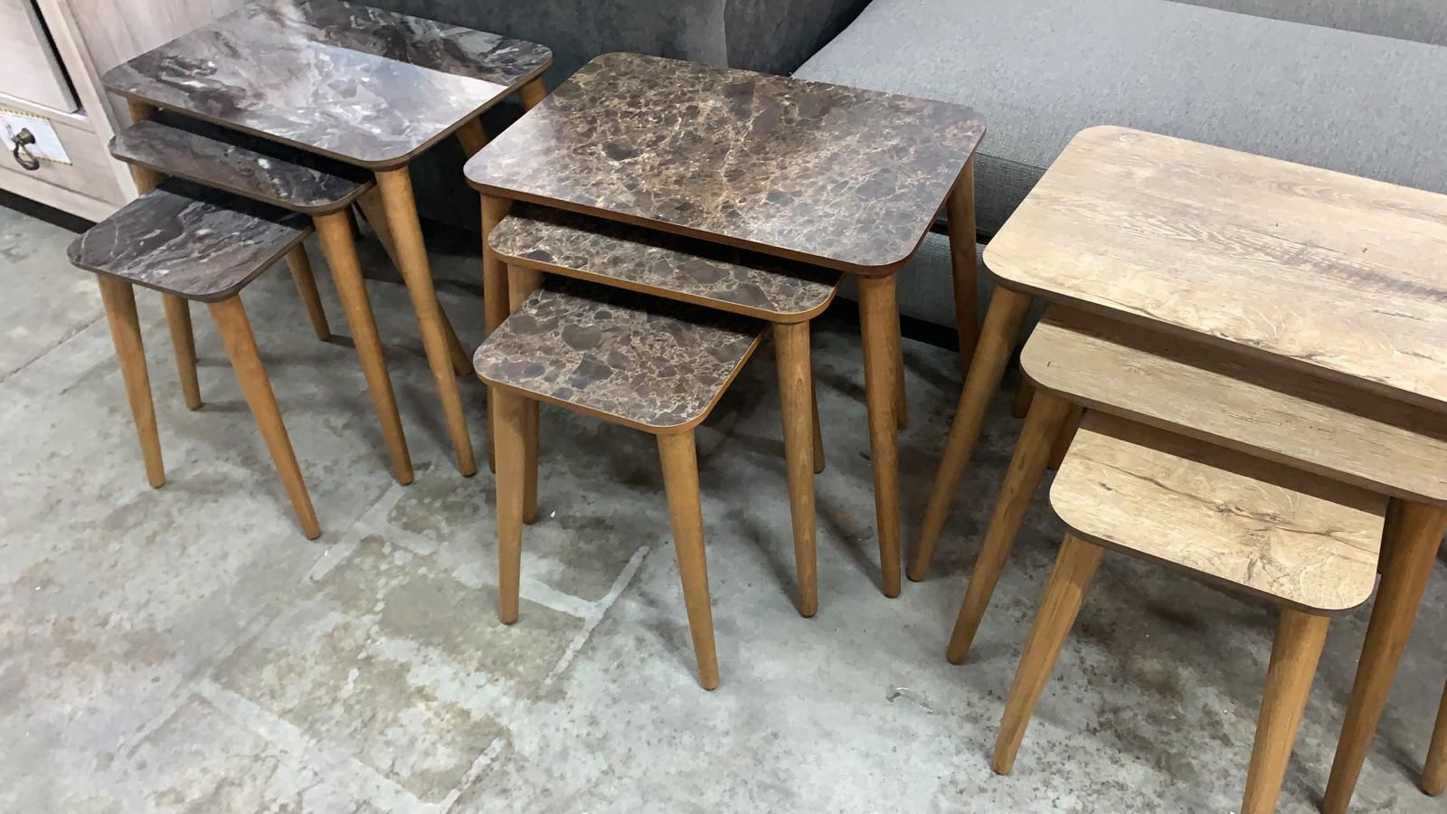 Handmade Set of 3 Coffee Table Set (brand new)