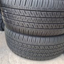 2 Used Tires 255/45r20 Bridgestone 🤑 Free Installation ‼️ 
