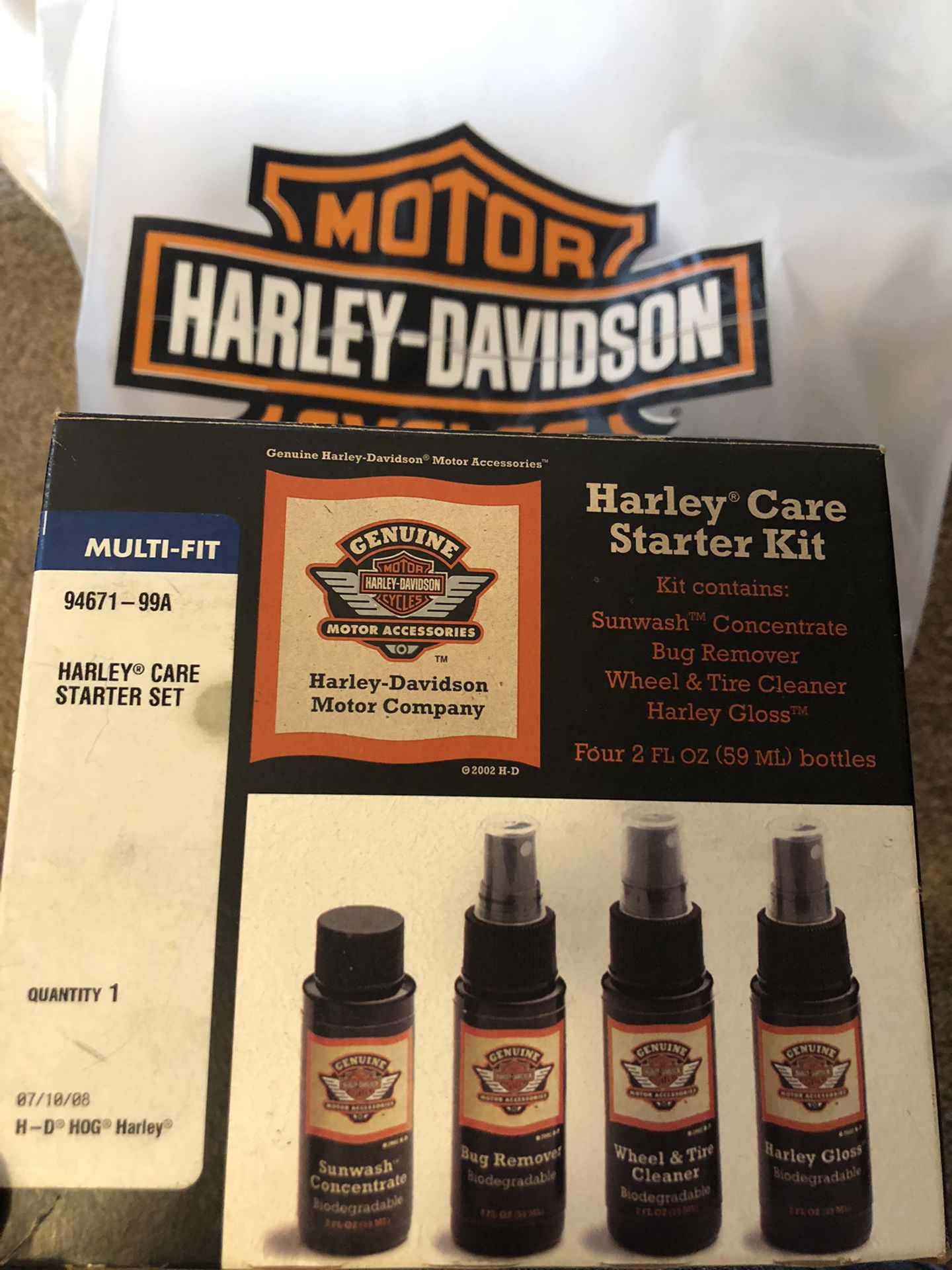 Harley-Davidson detailing kit