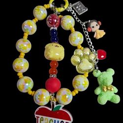 Teacher Phone Charm