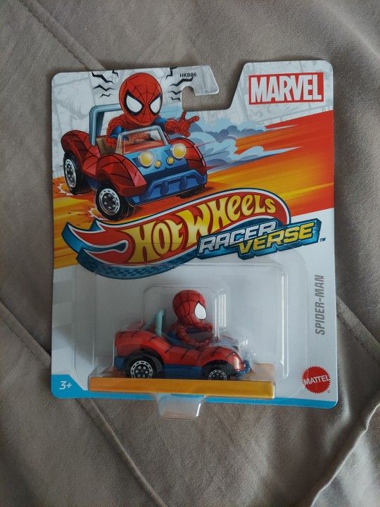 Hotwheels Racer Verse Spiderman