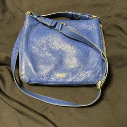 Fossil Blue Cross Body