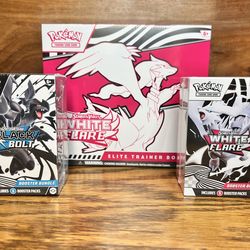 Pokemon White Flare & Black Bolt Set
