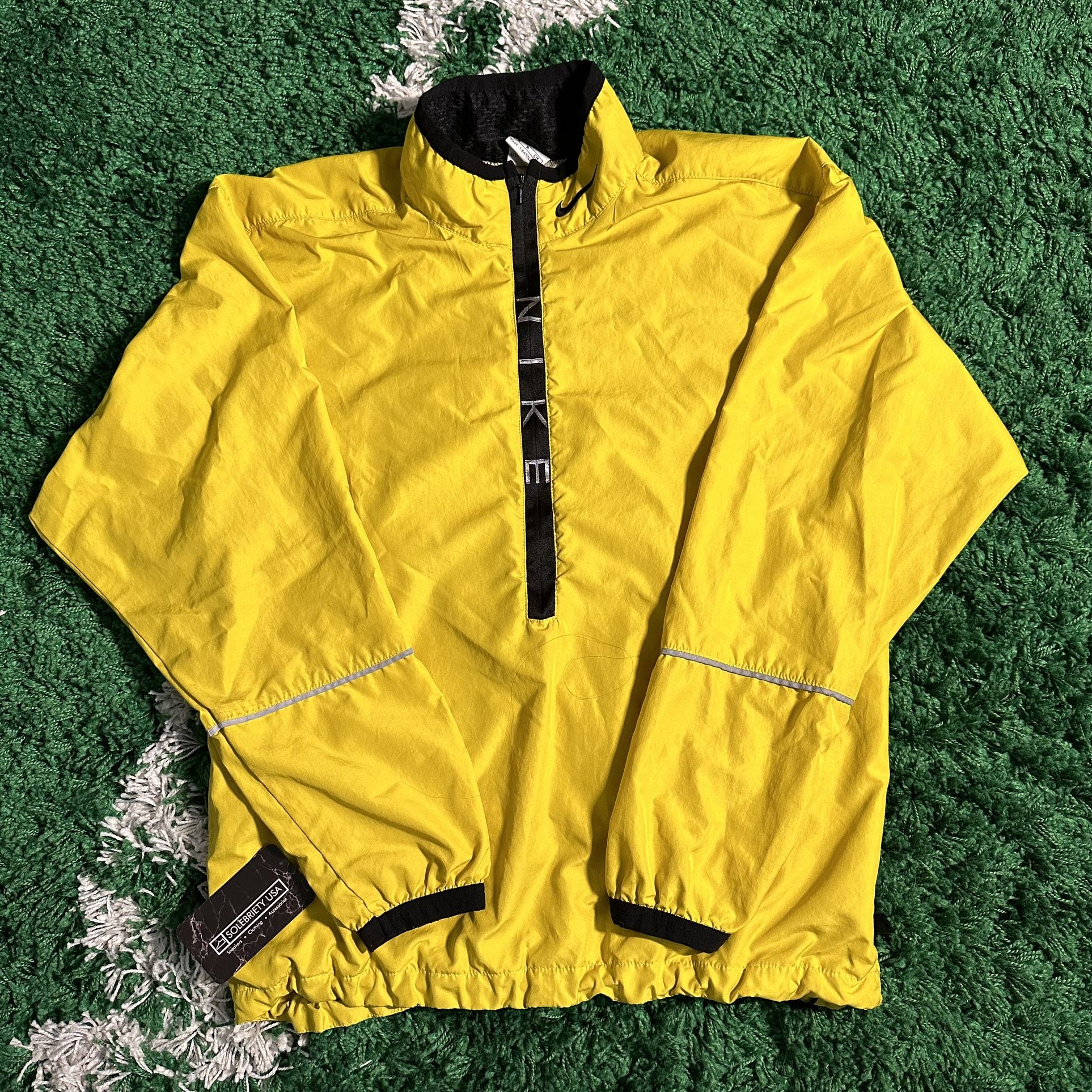 Vintage Nike Half Zip Spellout Jacket