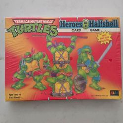 Teenage Mutant Ninja Turtles Heros In A Half Shell Card Game