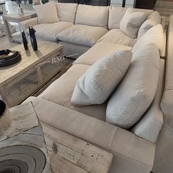 Feather Filled Cloud Sectional Couch Set 🌟I’m Jon Green, Wayne’s Home Sales Representative. Take Home Pay Later Only $39 Down Payment