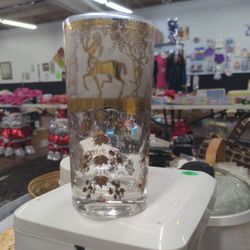 Vintage Culver Highball Glass Mid-century Design