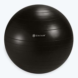 Inflatable exercise balls