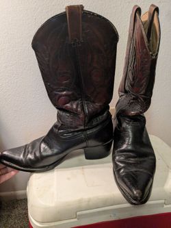 Vintage TEXAS Cowboy Boots Size 10B