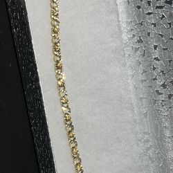 14KT Gold Bracelet 8”