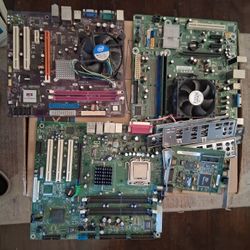 3 Vintage Computer Boards