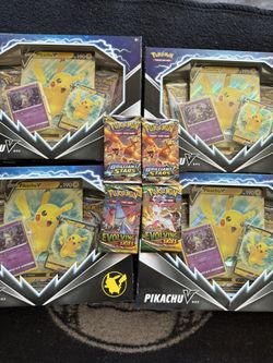 Pokemon Pikachu V Box $140.00 Ea Plus S/H