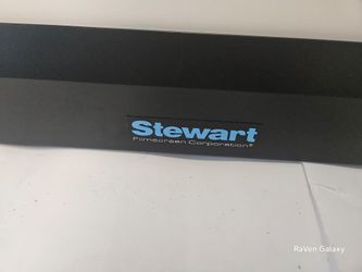 Stewart Wall-Mounted Projection Screen – Premium Fixed Frame – Excellent Condition