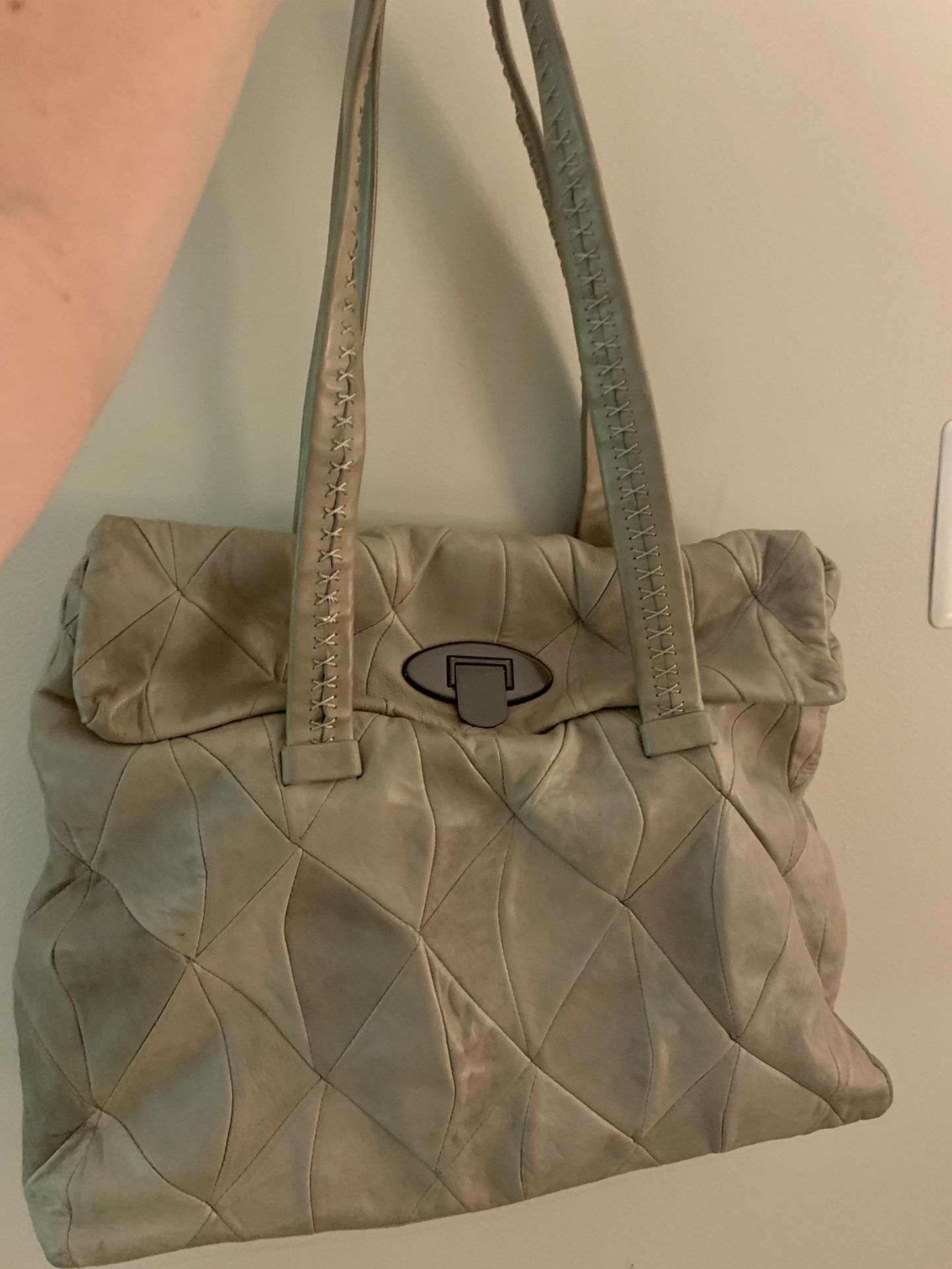David & Scotti Leather Bag
