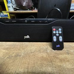 Polk Smartbar With Subwoofer And Remote