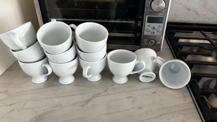 Crate & Barrel Demitasse cups (4oz) - $20, Ocean Beach