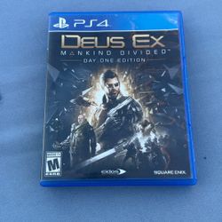 Deus Ex Mankind Divided