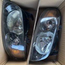 04-06 Nissan Sentra Se R Black Housing Headlight 