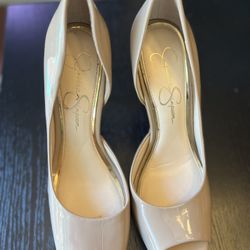 Jessica Simpson Nude Heels 