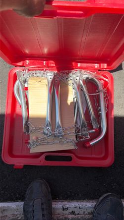 Kiddie fire escape ladder