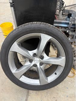 Tires and rim only 3 Camaro 2015