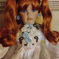 "Angelique" porcelain doll from Paradise Galleries' Treasury Collection (