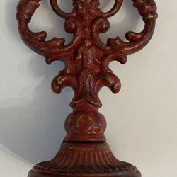 Vintage Decorative Wrought Iron Finial