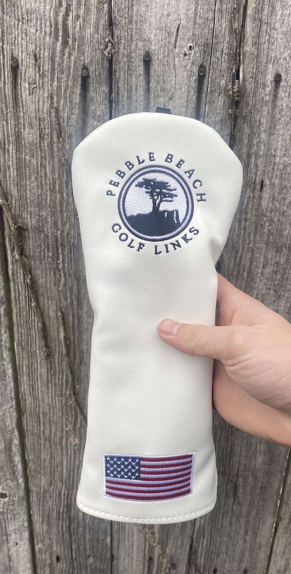 Pebble Beach Wood Headcover