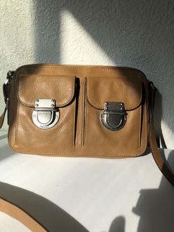 Fossil leather crossbody