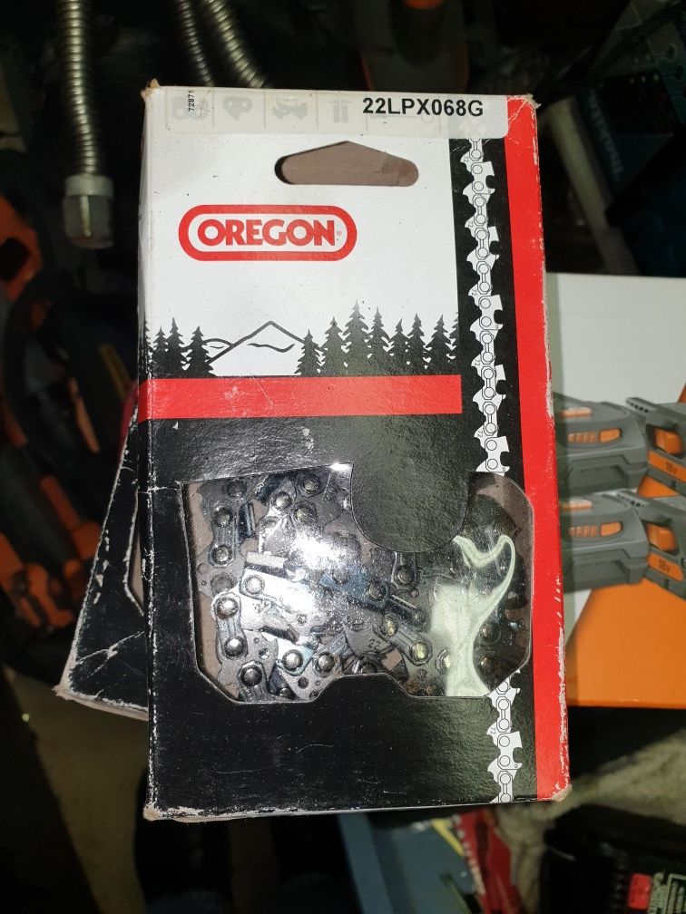 2 Oregon 22LPX068G 18" Chainsaw Chain.
