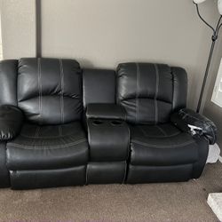 Black Couches 