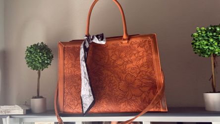 Leather work tote 💼 bag