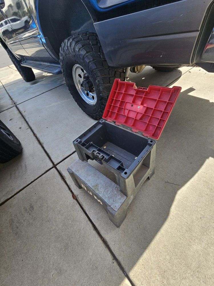 Step Stool Tool Box