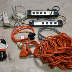 100 ft 10 gage  heavy duty 3 head cable,30 amp,plug plus other