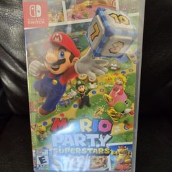 New Sealed Mario Party Superstars Nintendo Switch Game