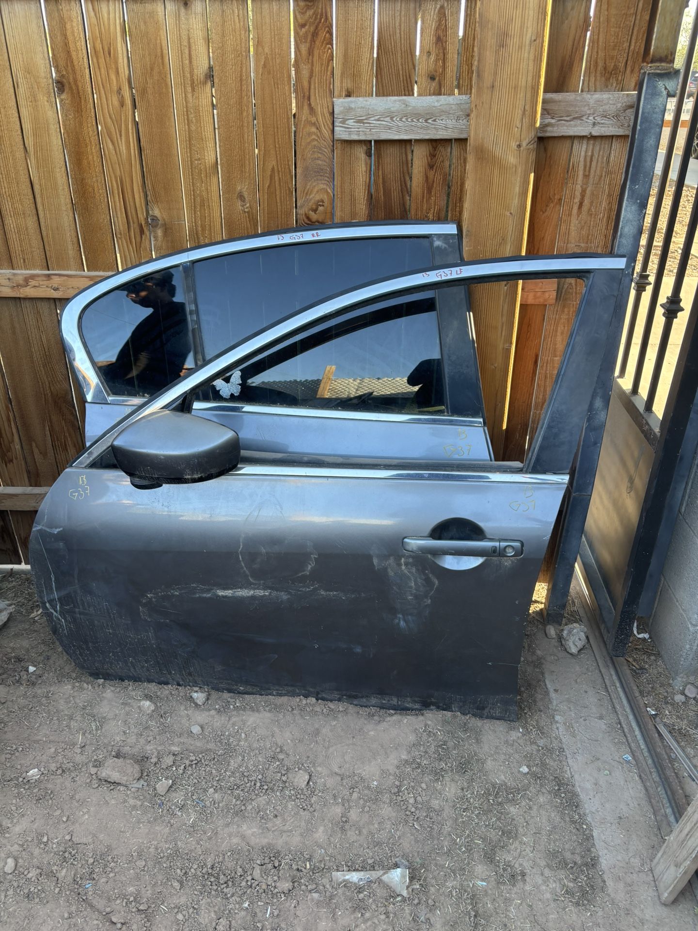 2013 Infiniti G37 LF Door Part