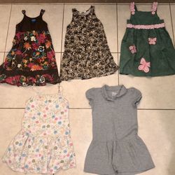 Set of cute girl’s dresses size 6