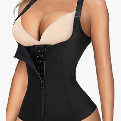 LODAY Tummy Control Body Shaper Sport Workout Corset Waist Trainer Size XL