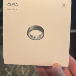 Oura Ring 4 - Unboxed Size 11 Stealth Matte