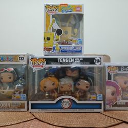 SDCC 2025 Anime Funko Pops For Sale One Piece/Demon Slayer
