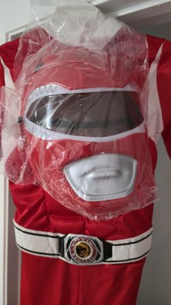 Red power ranger costume