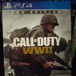 Jogo PS4 Call of Duty WWII (Pro Edition)