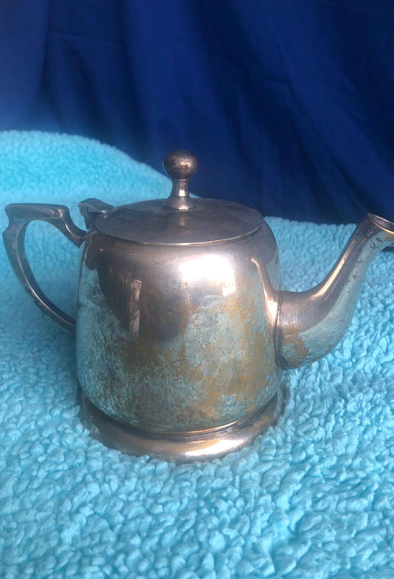 Small Silver Tea Kettle