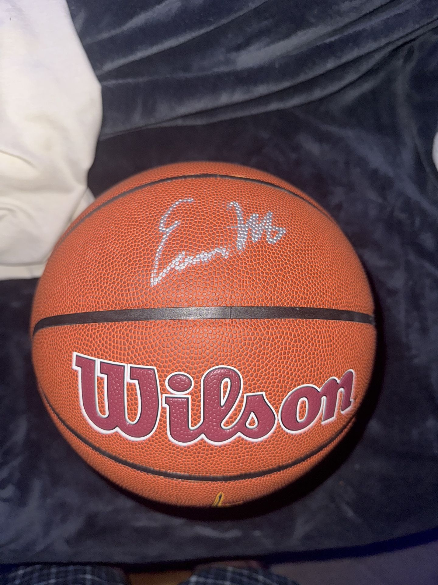 Evan Mobley Authentic Signed Basketball