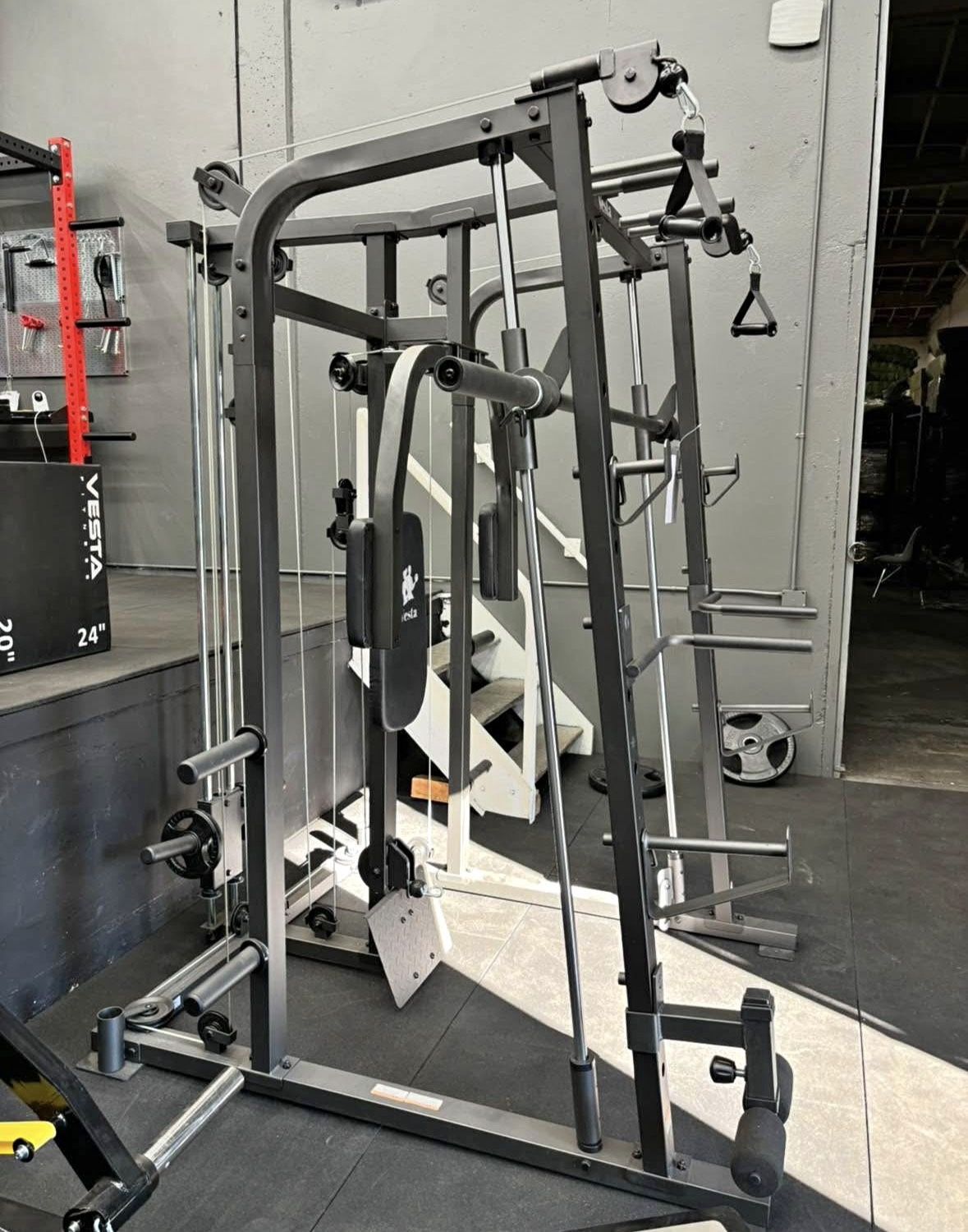 SM-1001 Multifunctional Smith Machine + FID Bench | Vesta Fitness