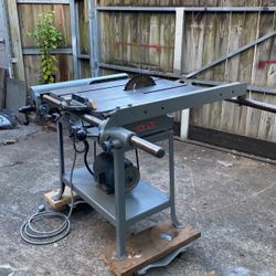 Delta Milwaukee table saw/joiner