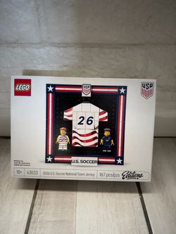 LEGO 43033 2026 U.S. Soccer National Team Jersey – NEW SEALED – $25