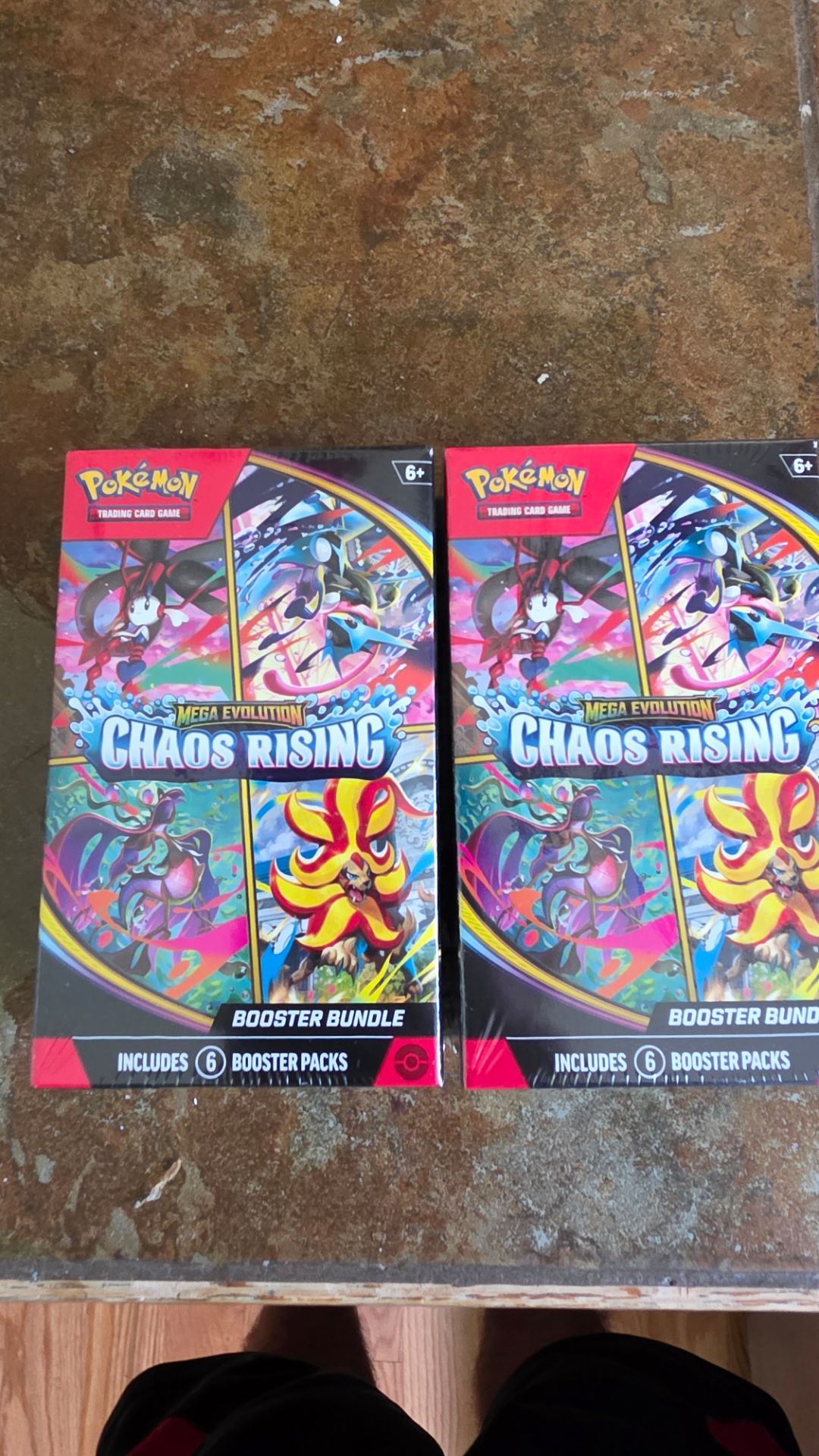 Mega evolutions chaos rising booster bundle